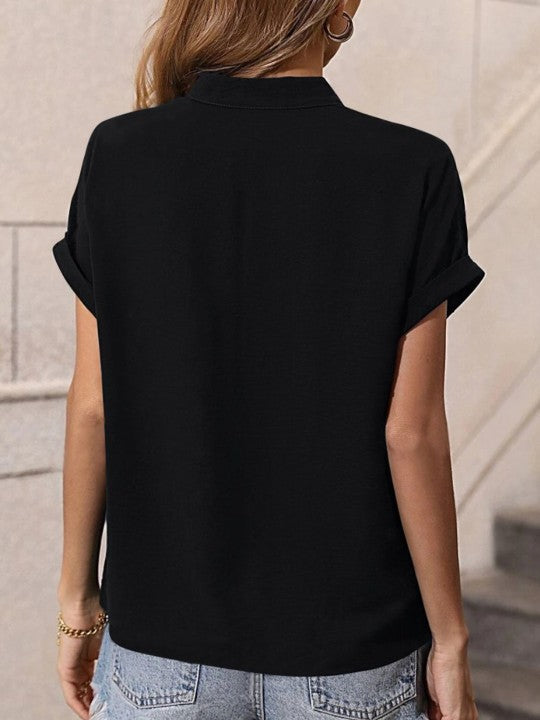 Mandarin Collar Top