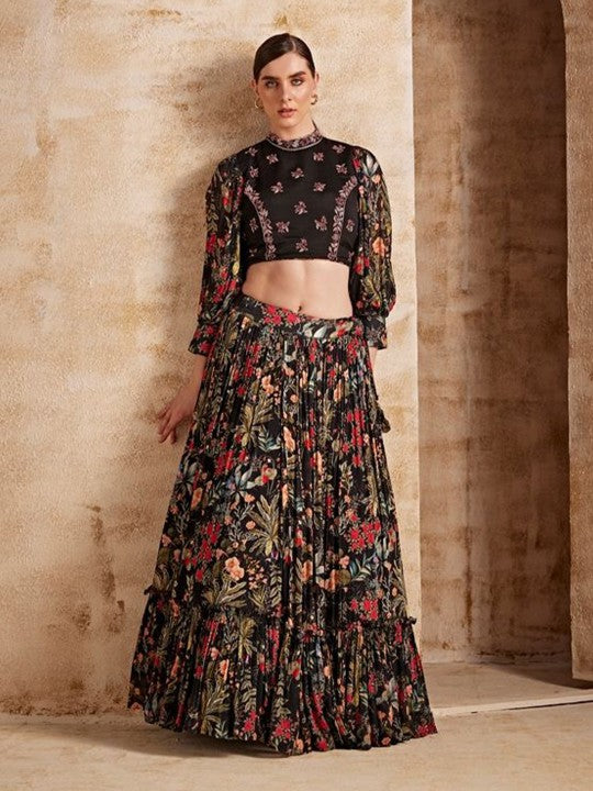 Embroidered Ready to Wear Lehenga Choli