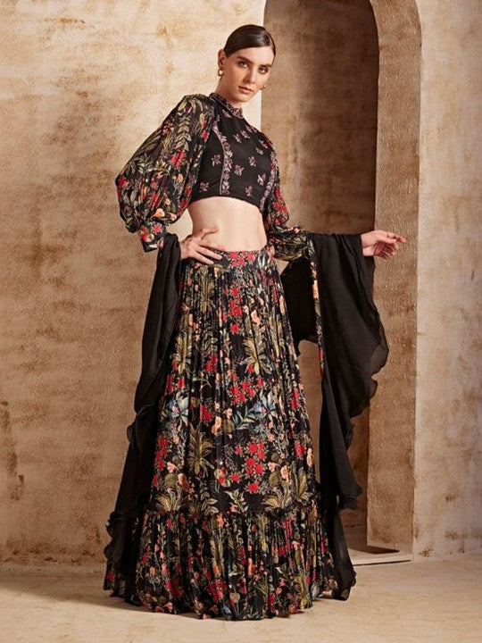 Embroidered Ready to Wear Lehenga Choli