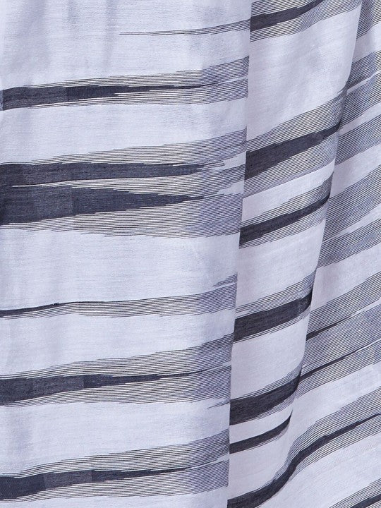 Printed Handloom Ikat Saree