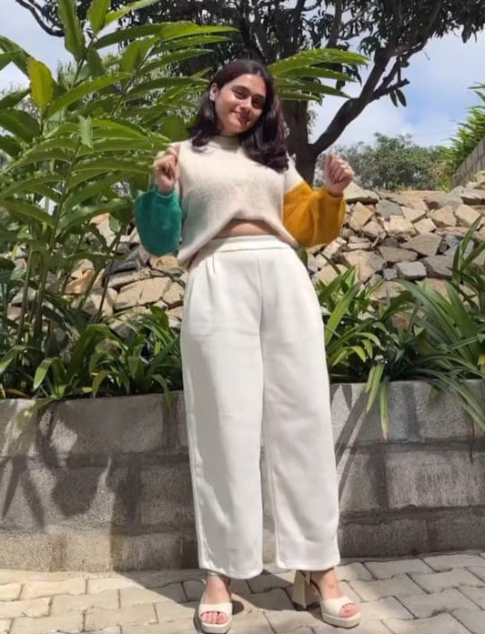 Colorblock Knitted Sweater